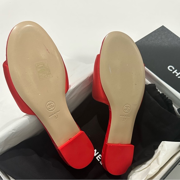 Chanel Satin Mules - Picture 3 of 4